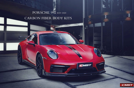 CMST Carbon Fiber Side Skirts for Porsche 911 992 2020