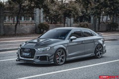 CMST Carbon Fiber Side Skirts Ver.2 for Audi RS3 S3 A3 8V 2013-2020