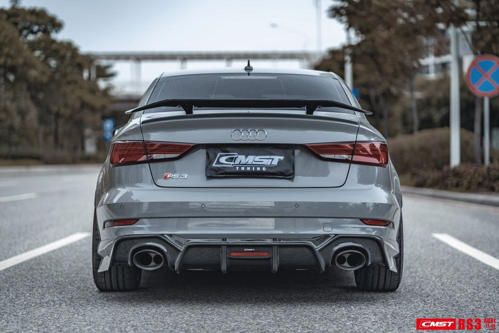 CMST Carbon Fiber Rear Diffuser for Audi RS3 2018-2020