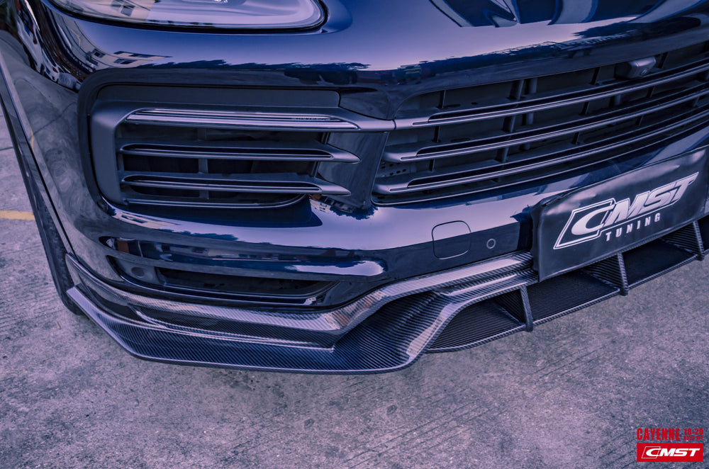 CMST Carbon Fiber Front Lip for Porsche Cayenne 9Y0 2018-23