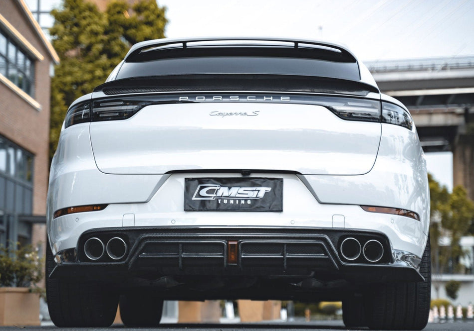 CMST Carbon Fiber Rear Diffuser for Porsche Cayenne Coupe 9Y3 2018-23