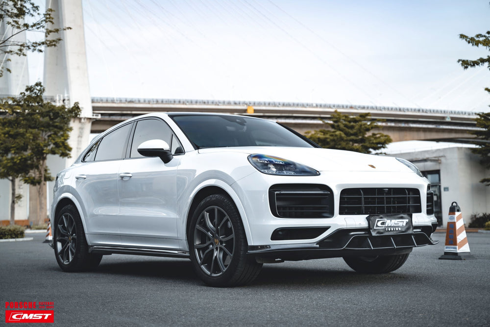 CMST Carbon Fiber Side Skirts for Porsche Cayenne 9Y0 & Cayenne Coupe 2018-23