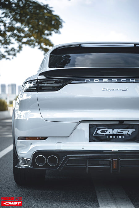 CMST Carbon Fiber Rear Spoiler for Porsche Cayenne Coupe 9Y3 2018-23