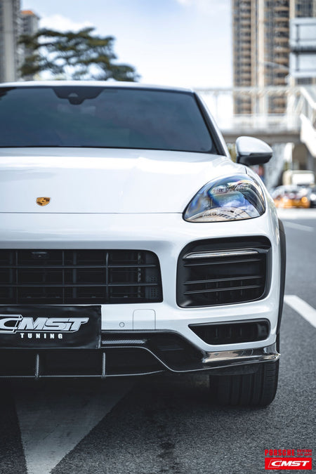 CMST Carbon Fiber Front Lip for Porsche Cayenne Coupe 9Y3 2018-23