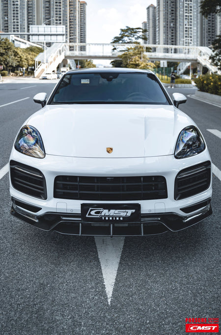 CMST Carbon Fiber Front Lip for Porsche Cayenne Coupe 9Y3 2018-23