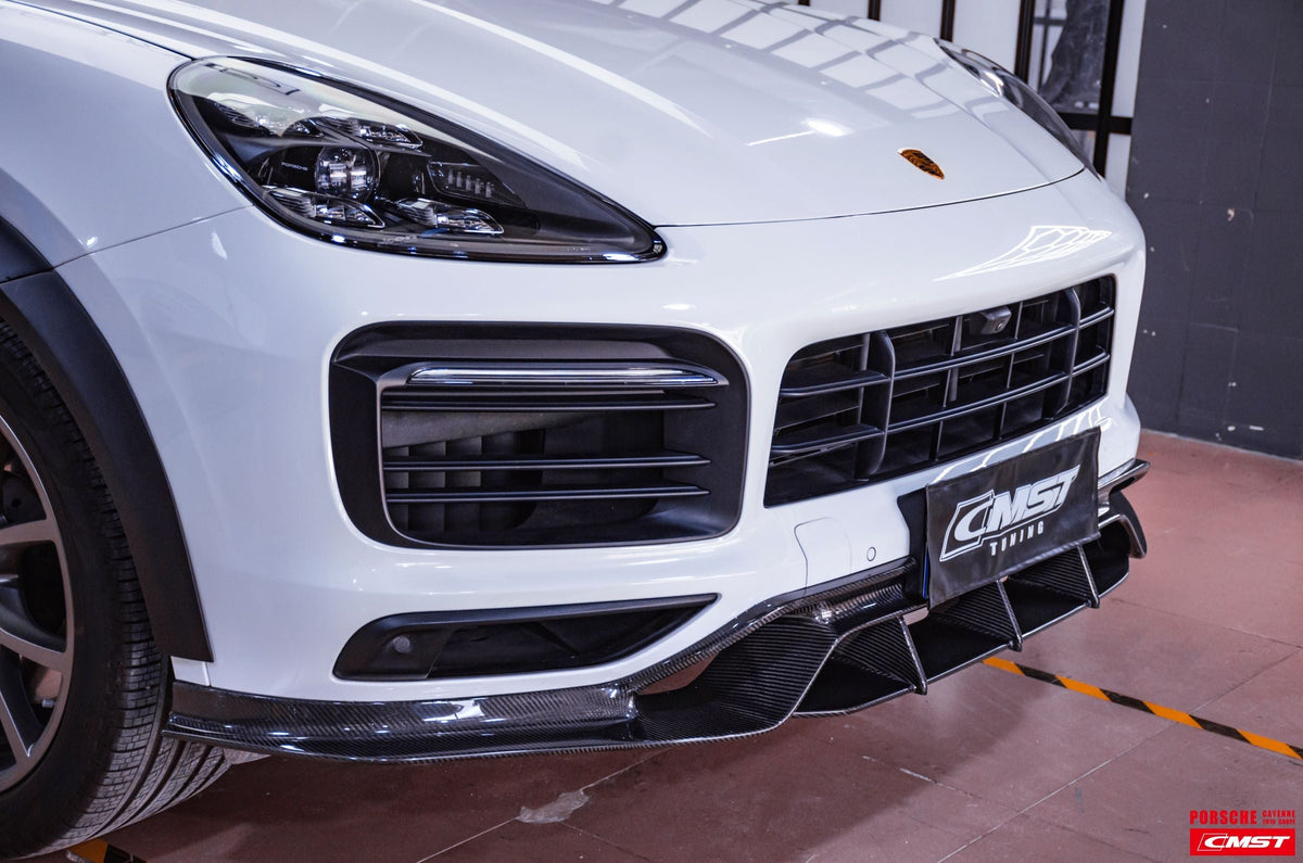 CMST Carbon Fiber Front Lip for Porsche Cayenne Coupe 9Y3 2018-23