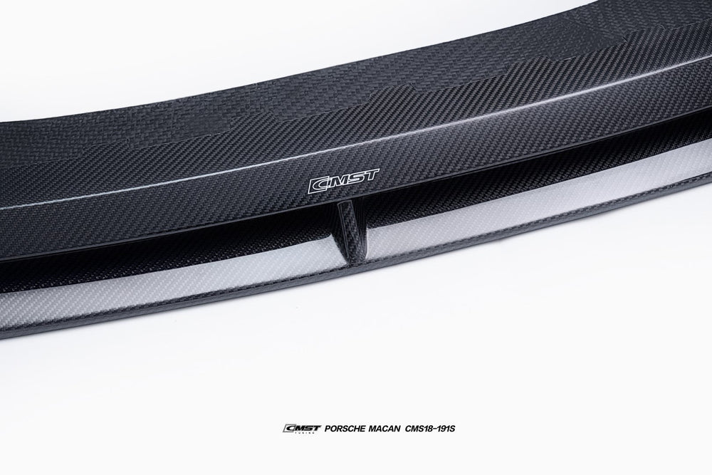 CMST Pre-preg Carbon Fiber Front Splitter for Porsche Macan Base / S / T 2022-ON