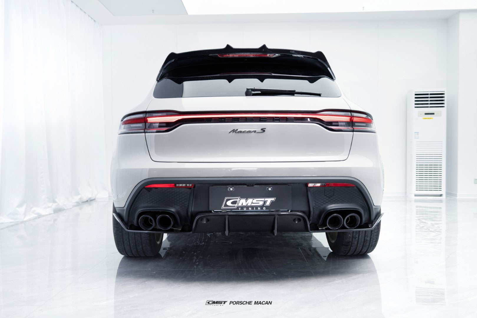 CMST Pre-preg Carbon Fiber Roof Spoiler for Porsche Macan Base / S / T 2022-ON