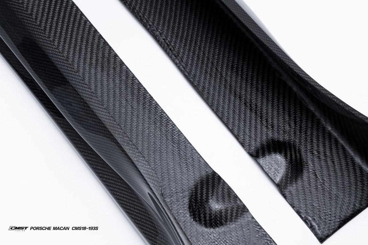 CMST Pre-preg Carbon Fiber Side Skirts for Porsche Macan Base / S / T 2022-ON