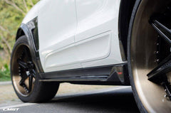 CMST Carbon Fiber Side Skirts Ver.1 for Porsche Macan & Macan S & Macan GTS 2015-2021
