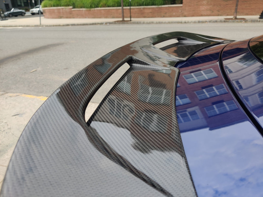 CMST Carbon Fiber Rear Spoiler for Porsche Taycan & Turbo & Turbo S