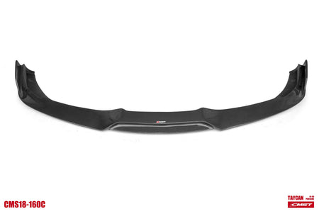 CMST Carbon Fiber Front Lip for Porsche Taycan Base & 4S