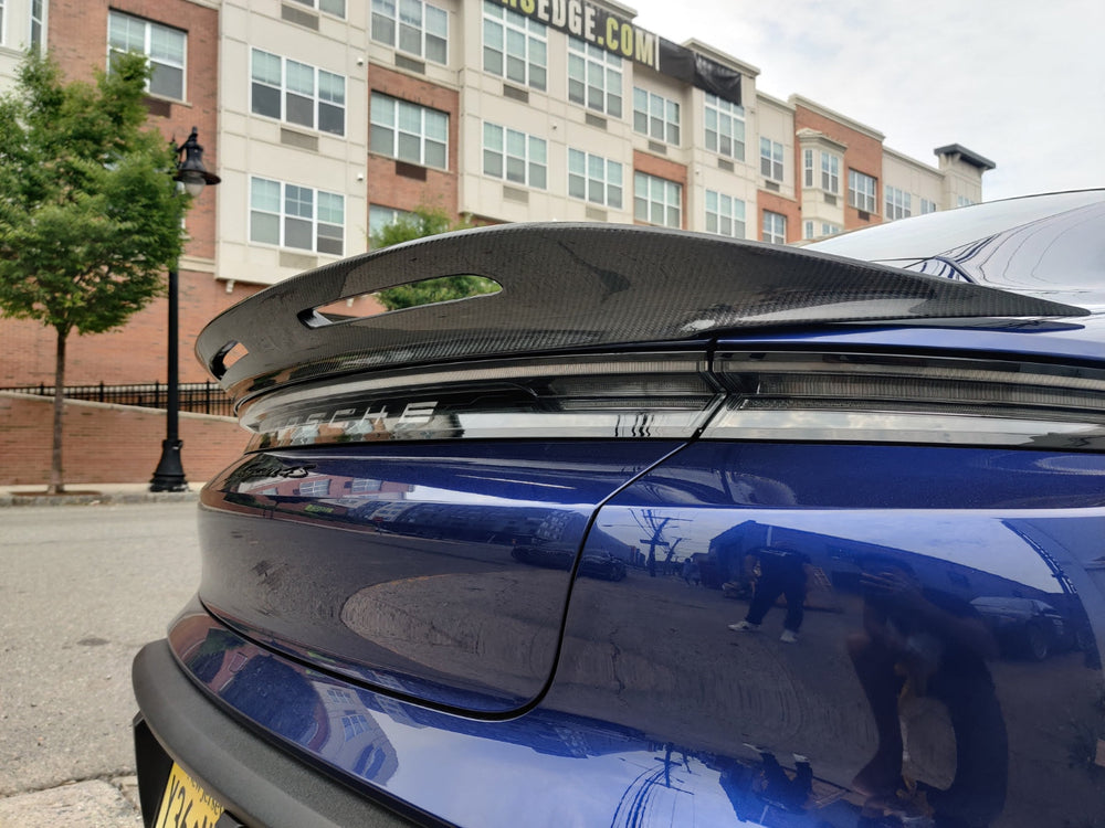 CMST Carbon Fiber Rear Spoiler for Porsche Taycan & Turbo & Turbo S
