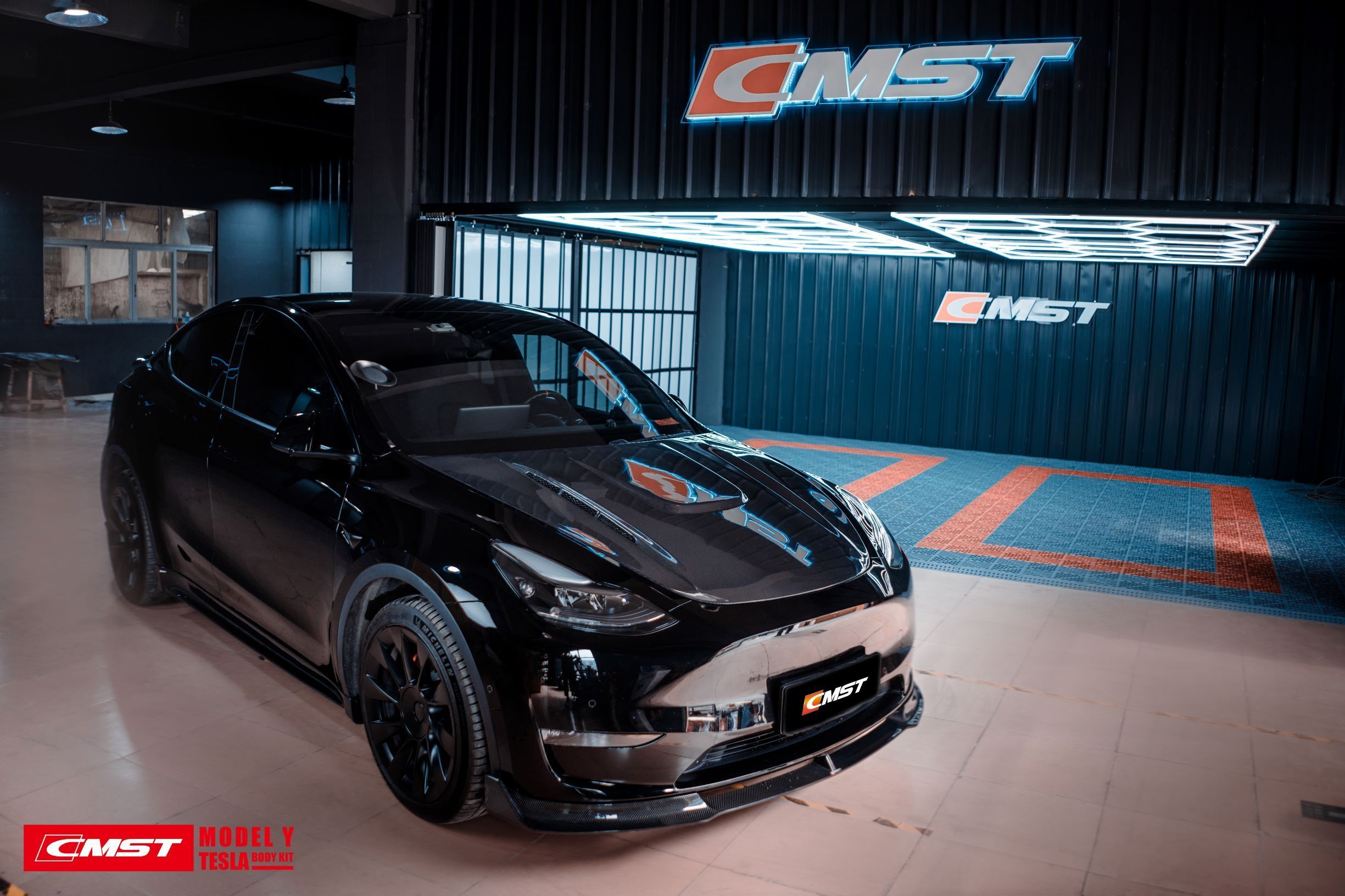 New Release! CMST Carbon Fiber Hood Bonnet Ver.1 for Tesla Model Y