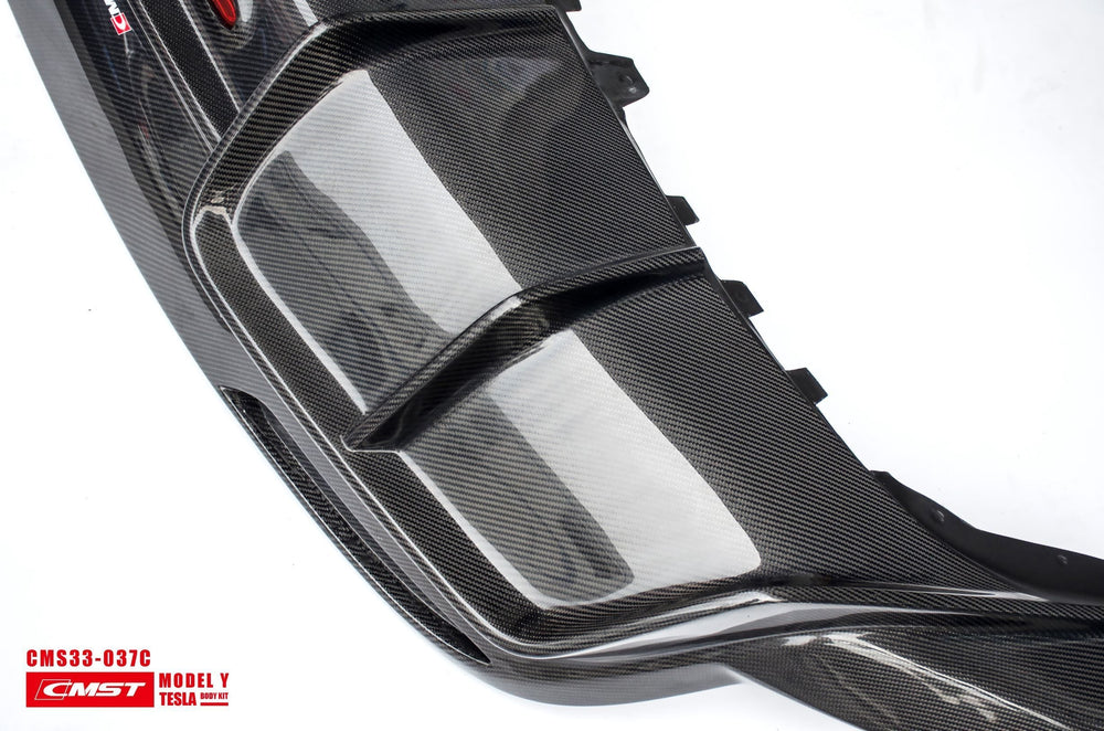 CMST Carbon Fiber Rear Diffuser Ver.1 for Tesla Model Y