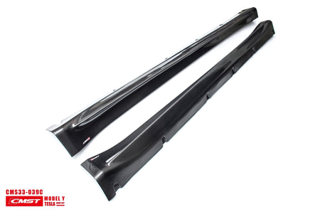 CMST Carbon Fiber Side Skirts Ver.1 for Tesla Model Y