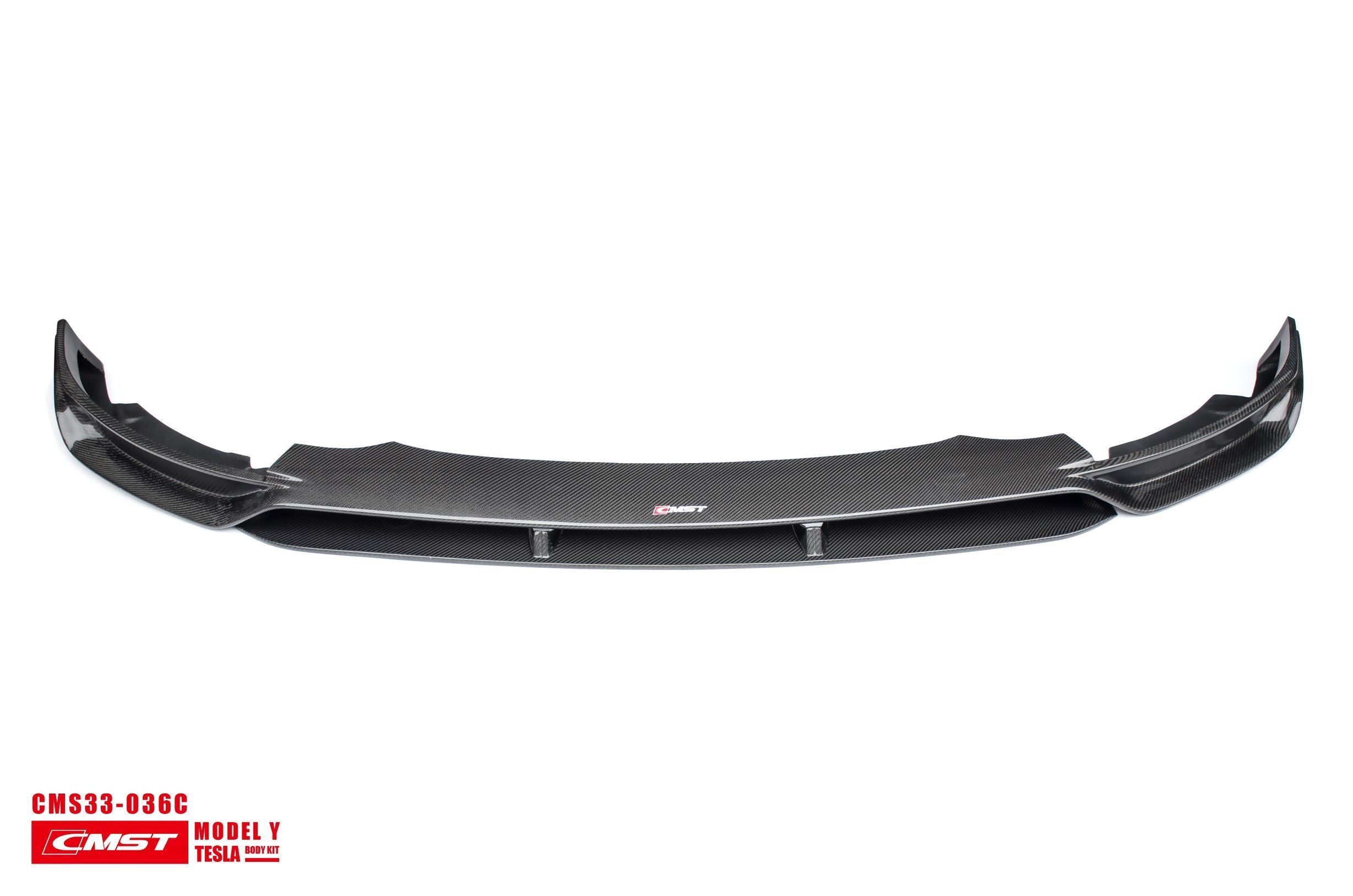 CMST Carbon Fiber Front Lip Ver.2 for Tesla Model Y