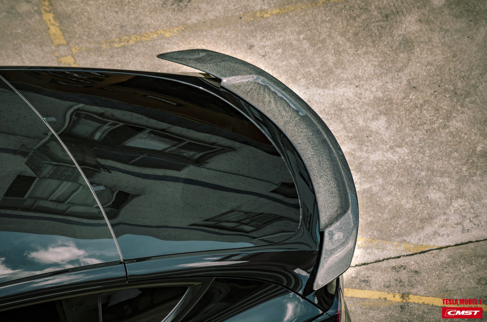 CMST Carbon Fiber Rear Spoiler Ver.2 for Tesla Model Y
