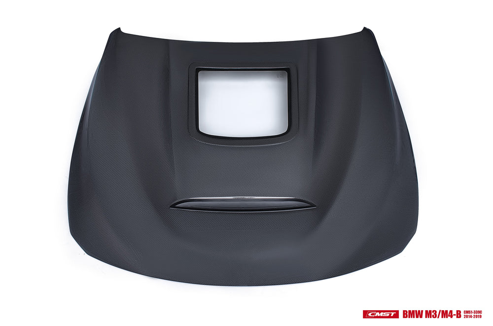 CMST Carbon Fiber Glass transparent Hood GTS Style BMW M3 / M4 F80 F82 F83
