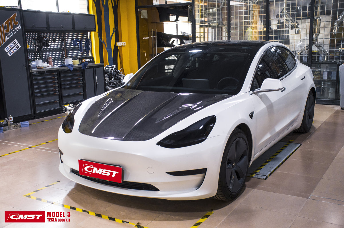 CMST Carbon Fiber Hood Ver.2 for Tesla Model 3