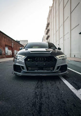 CMST Carbon Fiber Hood Bonnet Ver.2 for Audi RS3 A3 A3 S Line 2014-2020 Sedan