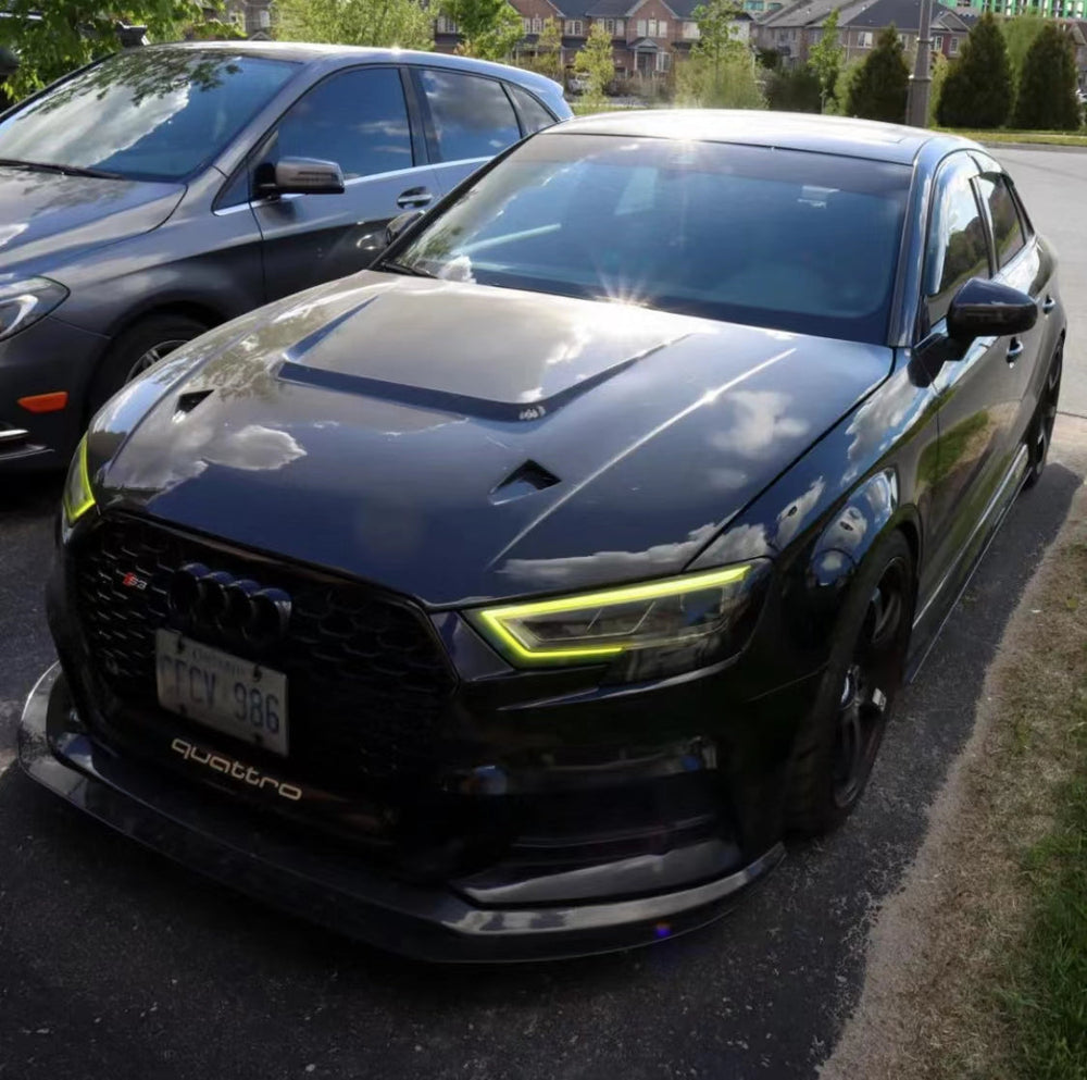 CMST Carbon Fiber Hood Bonnet Ver.4 for Audi RS3 2018-2020 & 2014-2020 A3 & A3 S Line & S3