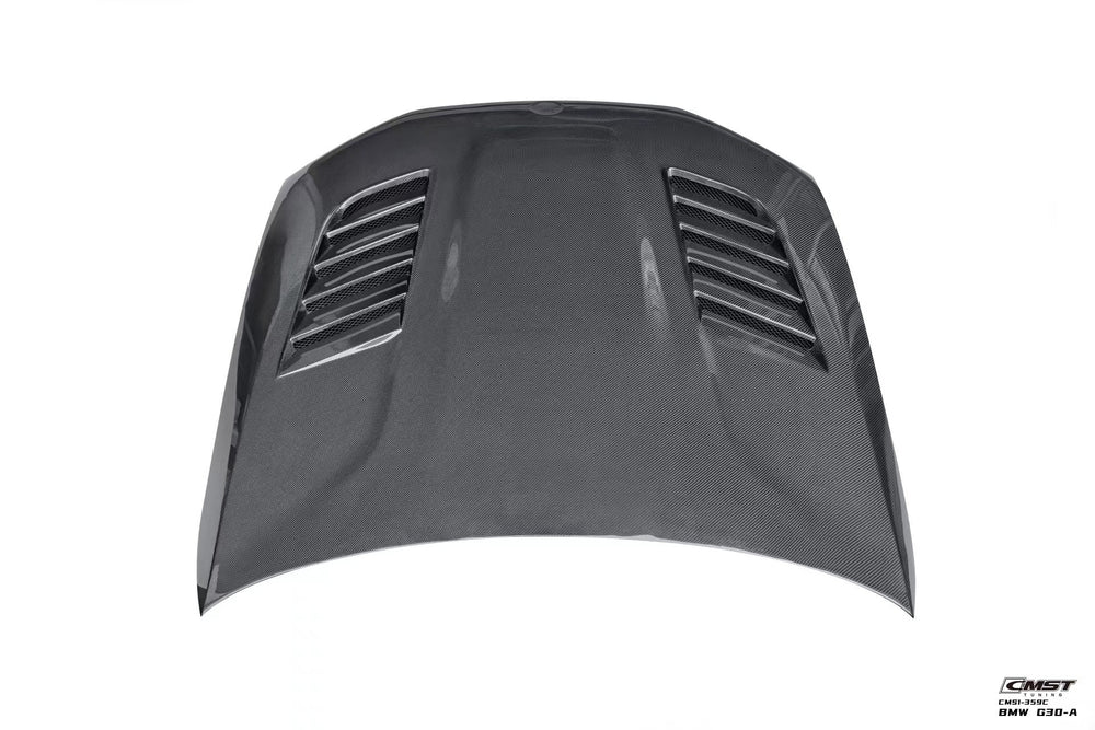 CMST Vented Carbon Fiber Hood Bonnet Ver.1 for BMW M5 F90 G30 540i M550i
