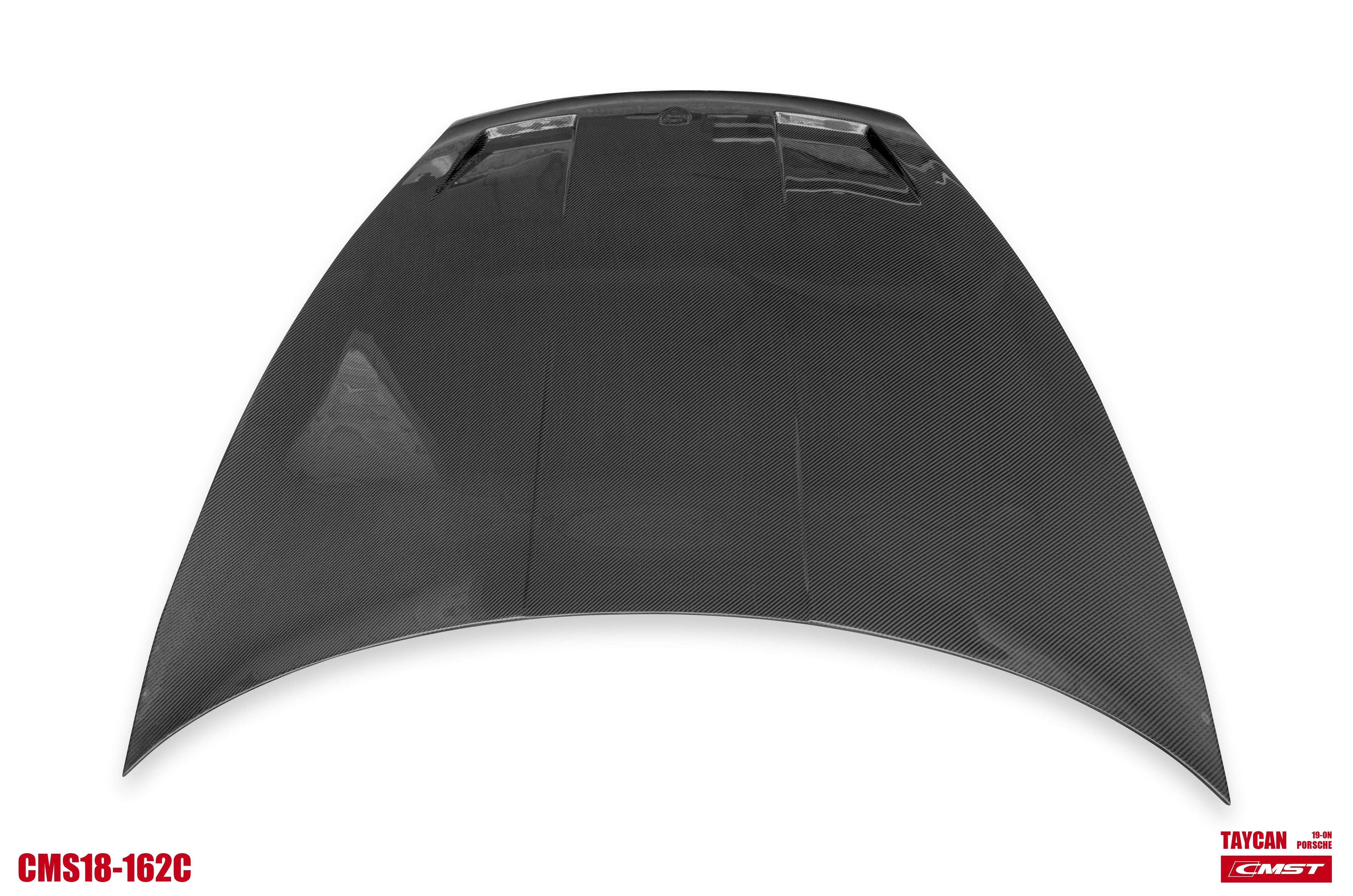 CMST Carbon Fiber Hood Bonnet for Porsche Taycan & Turbo & Turbo S