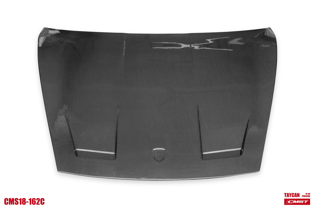 CMST Carbon Fiber Hood Bonnet for Porsche Taycan & Turbo & Turbo S