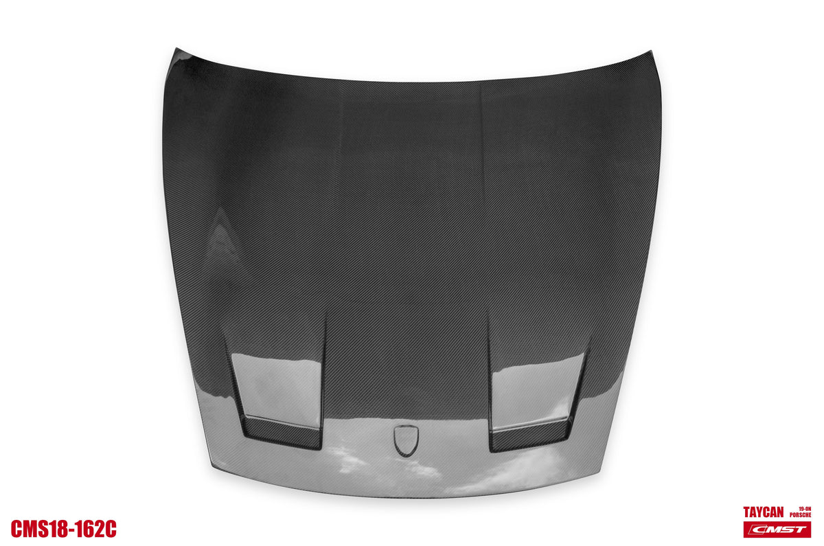 CMST Carbon Fiber Hood Bonnet for Porsche Taycan & Turbo & Turbo S