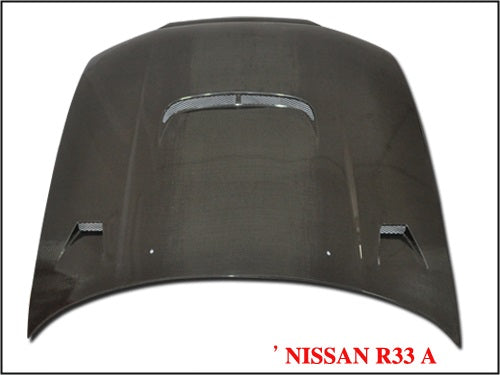 CMST Carbon Fiber Hood Ver.1 For Nissan GTR GTST R32 R33