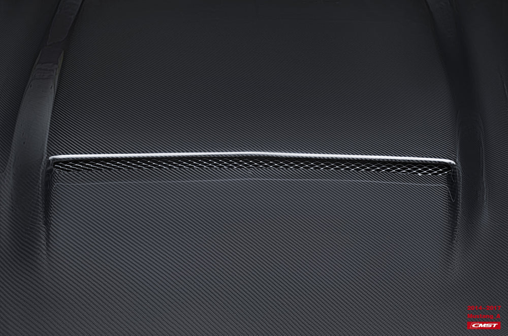 CMST Carbon Fiber Hood Ver.1 for Ford Mustang S550.1 2015-2017