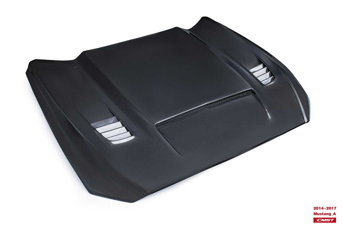 CMST Carbon Fiber Hood Ver.1 for Ford Mustang S550.1 2015-2017
