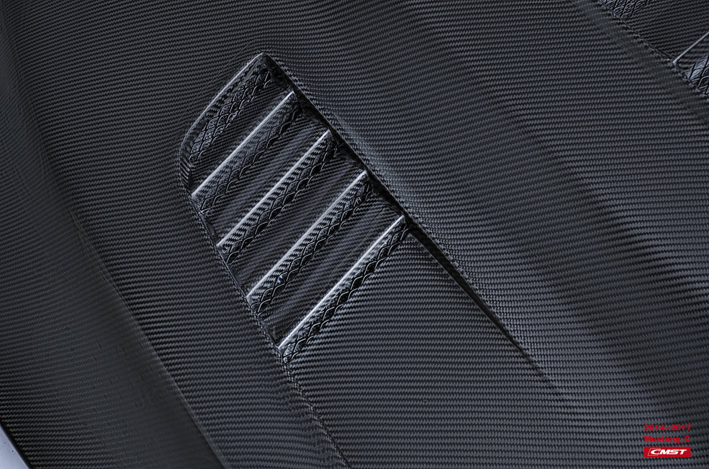 CMST Carbon Fiber Hood Ver.3 for Ford Mustang S550.1 2015-2017