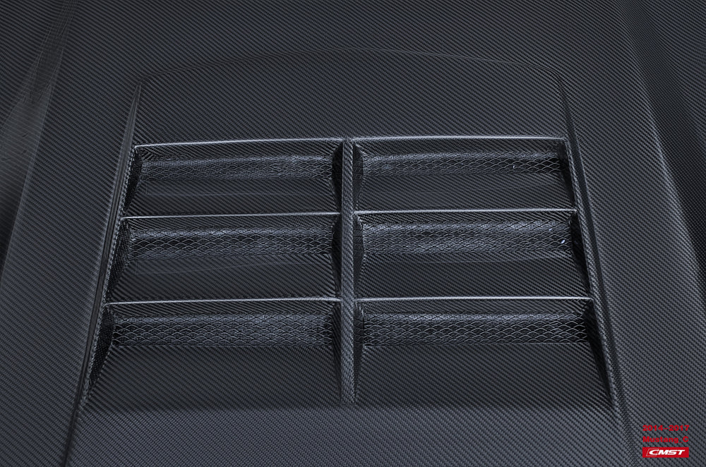 CMST Carbon Fiber Hood Ver.3 for Ford Mustang S550.1 2015-2017