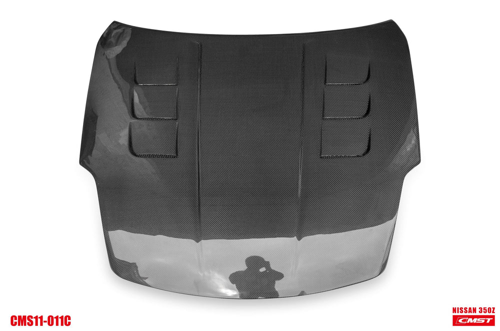 CMST Carbon Fiber Hood With Vent ver.2 for Nissan 350Z Z33 Fairlady Z Vented