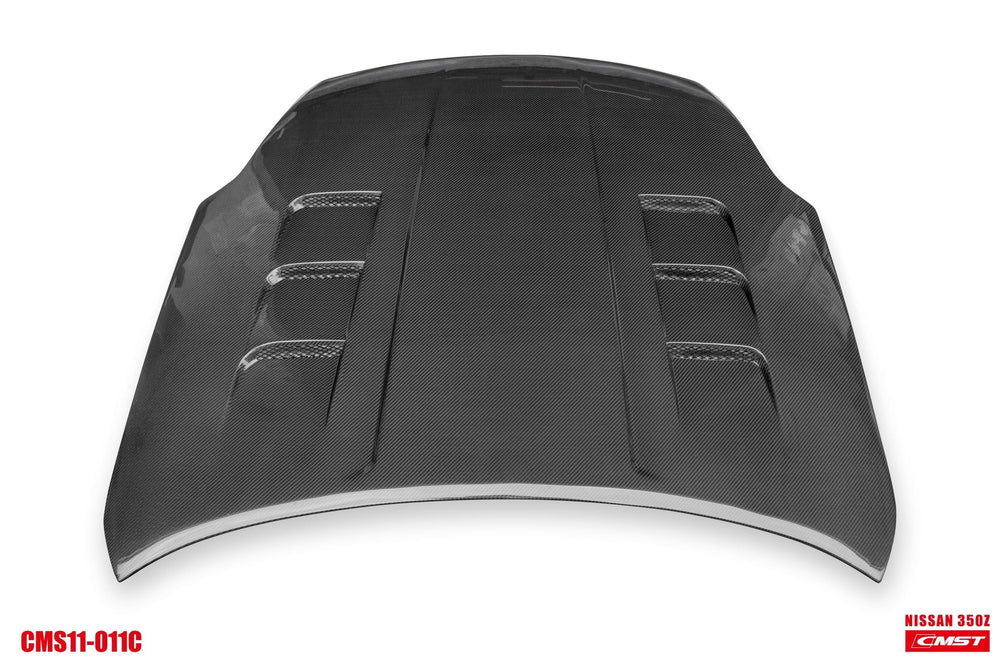 CMST Carbon Fiber Hood With Vent ver.2 for Nissan 350Z Z33 Fairlady Z Vented