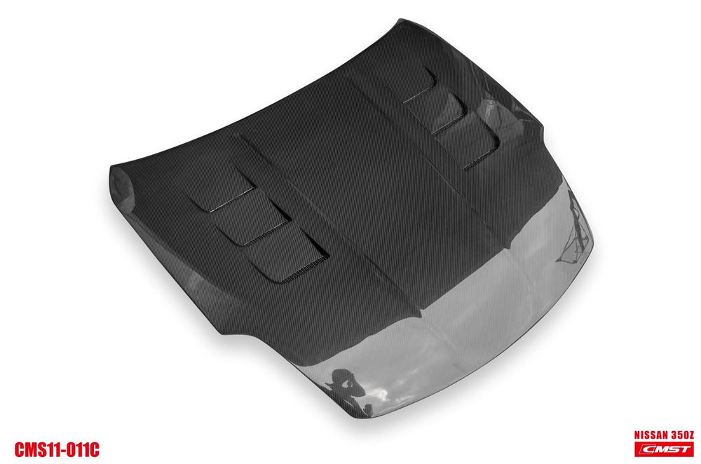 CMST Carbon Fiber Hood With Vent ver.2 for Nissan 350Z Z33 Fairlady Z Vented