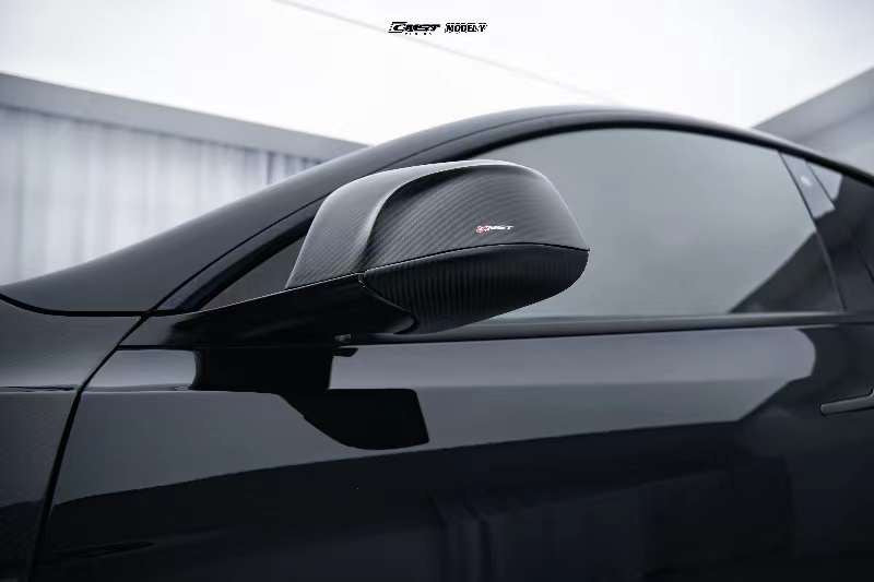 CMST Carbon Fiber Mirror Covers for Tesla Model Y