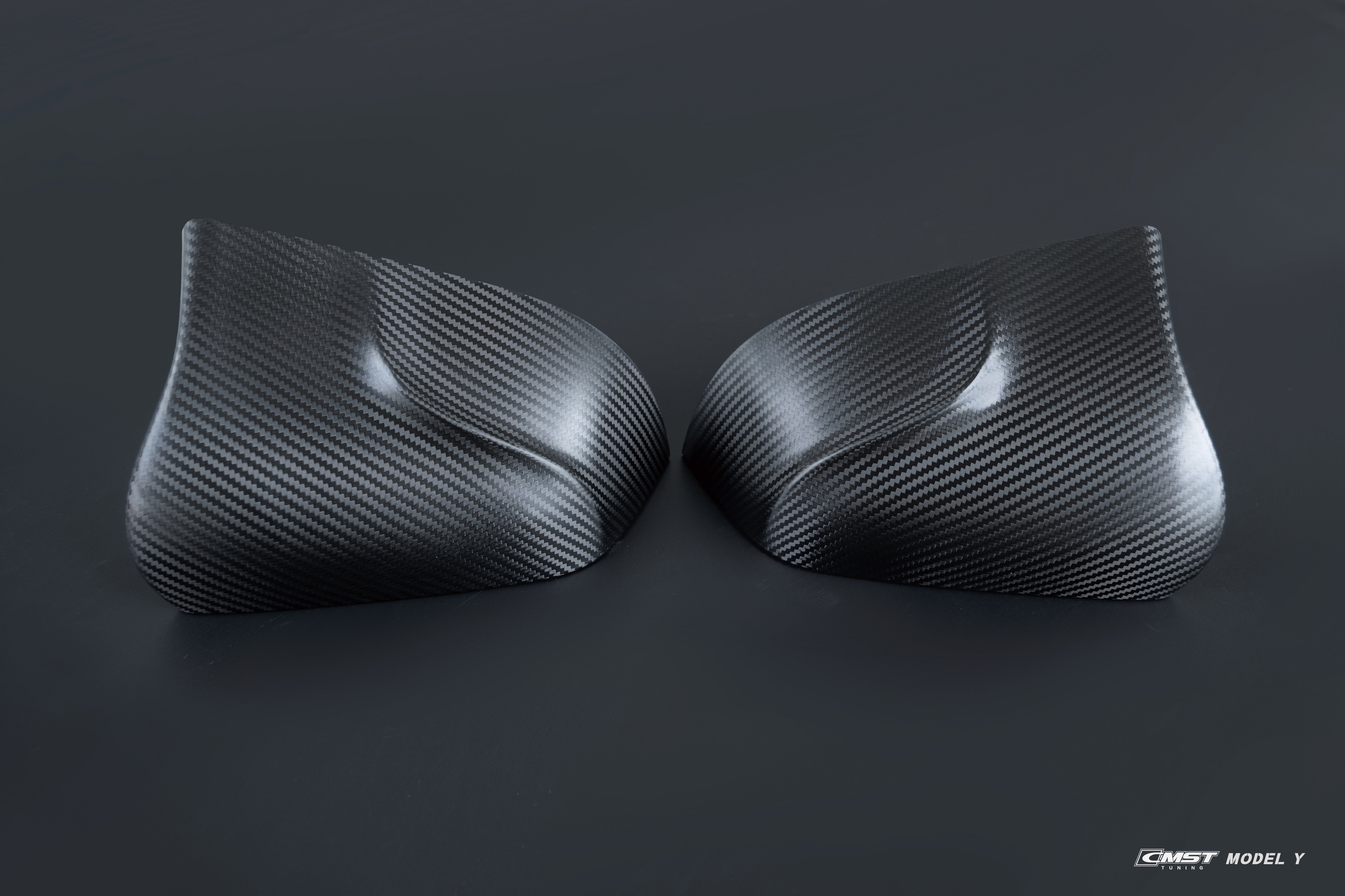 CMST Carbon Fiber Mirror Covers for Tesla Model Y