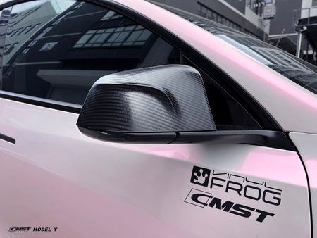 CMST Carbon Fiber Mirror Covers for Tesla Model Y
