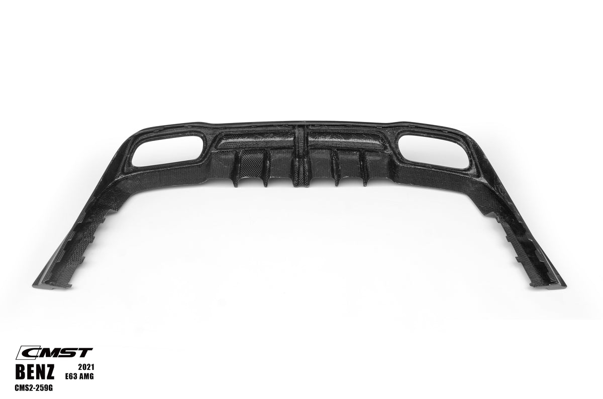 CMST Carbon Fiber REAR DIFFUSER for Mercedes Benz E350 E450 E53 E63 W213 2021-ON (Facelift)