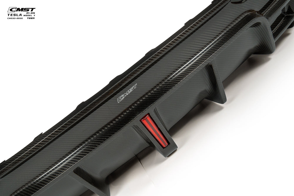 CMST Carbon Fiber Rear Diffuser Ver.5 for Tesla Model Y