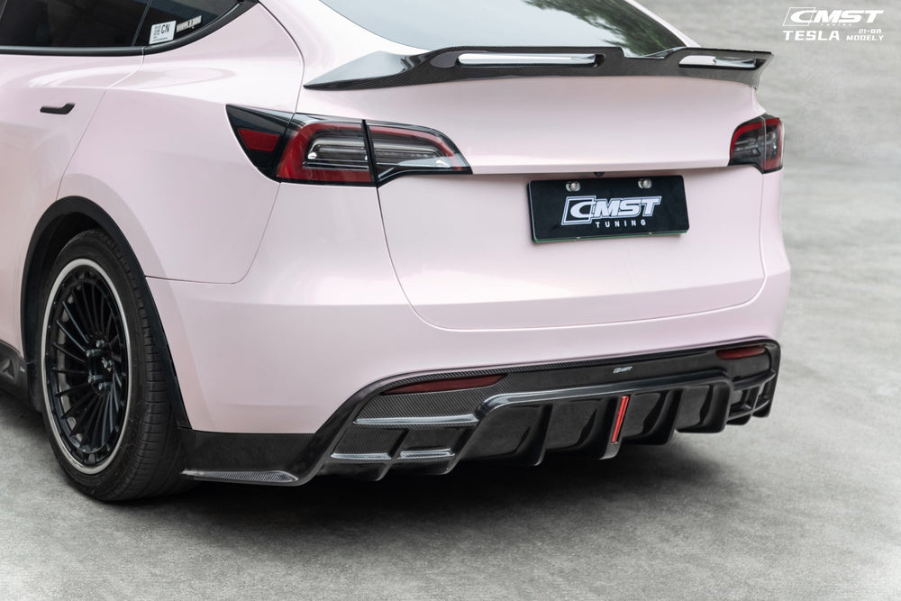 CMST Carbon Fiber Rear Diffuser Ver.5 for Tesla Model Y
