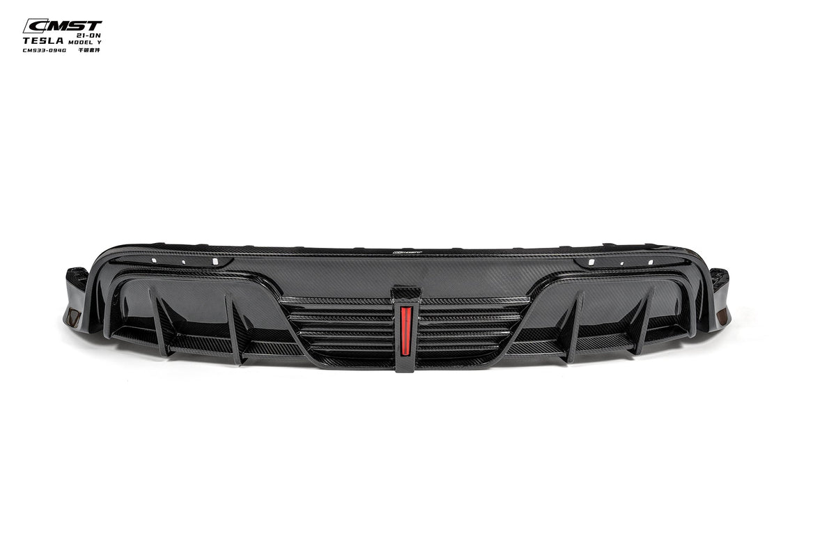 CMST Carbon Fiber Rear Diffuser Ver.6 for Tesla Model Y