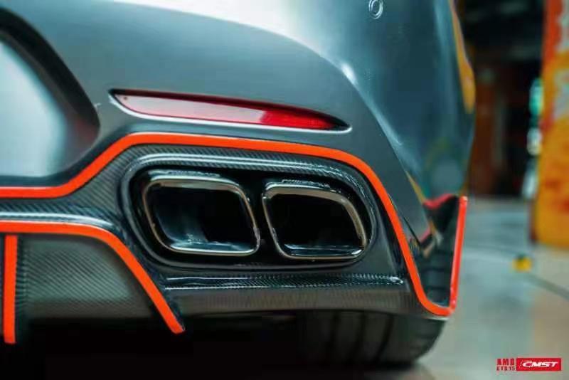 CMST Carbon Fiber Rear Diffuser for Mercedes Benz C190 AMG GT GTS 2015-ON