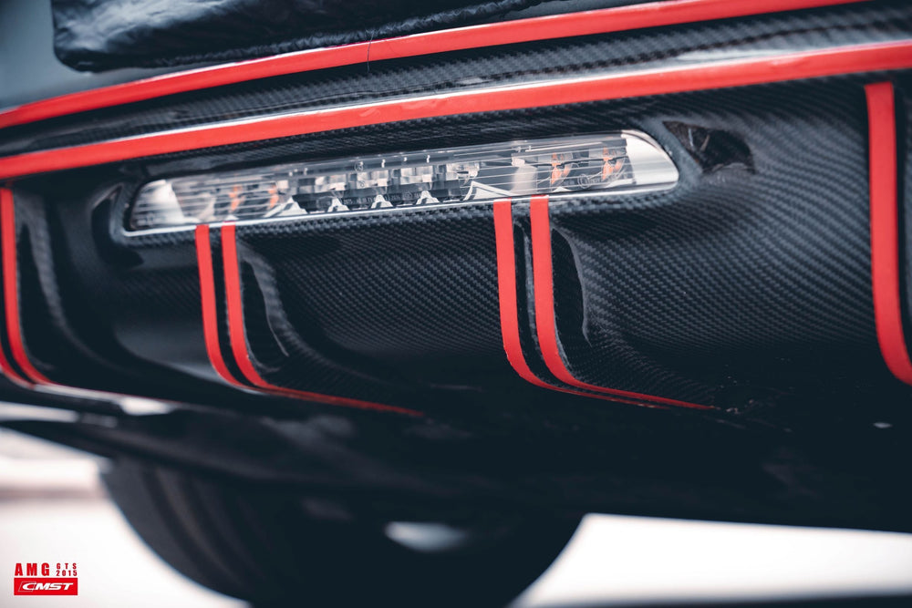 CMST Carbon Fiber Rear Diffuser for Mercedes Benz C190 AMG GT GTS 2015-ON