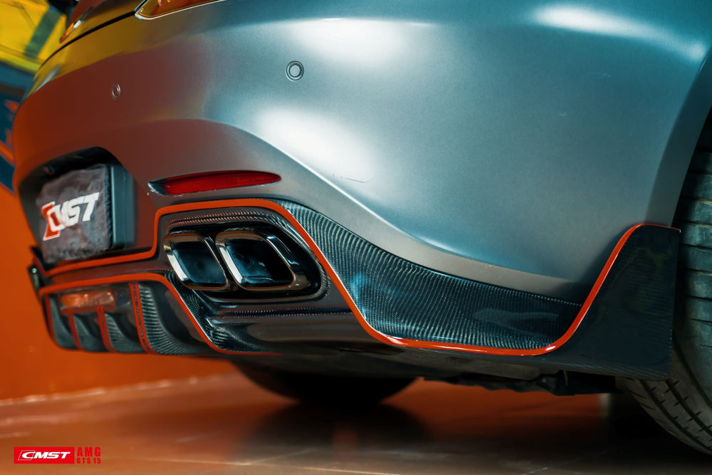 CMST Carbon Fiber Rear Diffuser for Mercedes Benz C190 AMG GT GTS 2015-ON