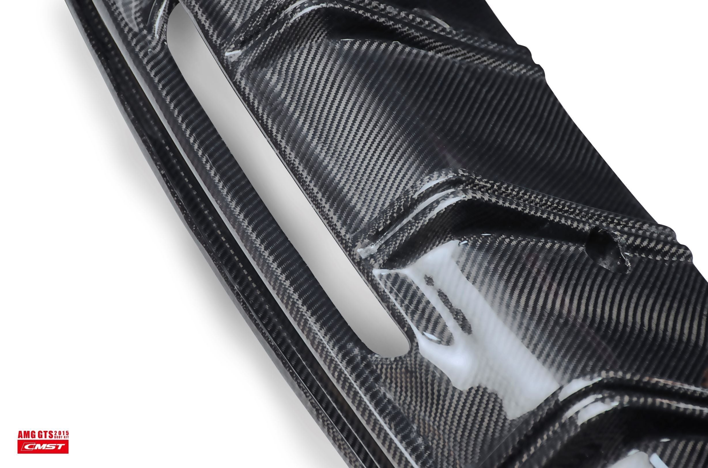 CMST Carbon Fiber Rear Diffuser for Mercedes Benz C190 AMG GT GTS 2015-ON