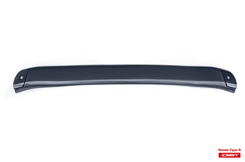 CMST Carbon Fiber Rear Middle Spoiler & Blades OEM Replacement for Honda FK8 Civic Type-R 2017-ON